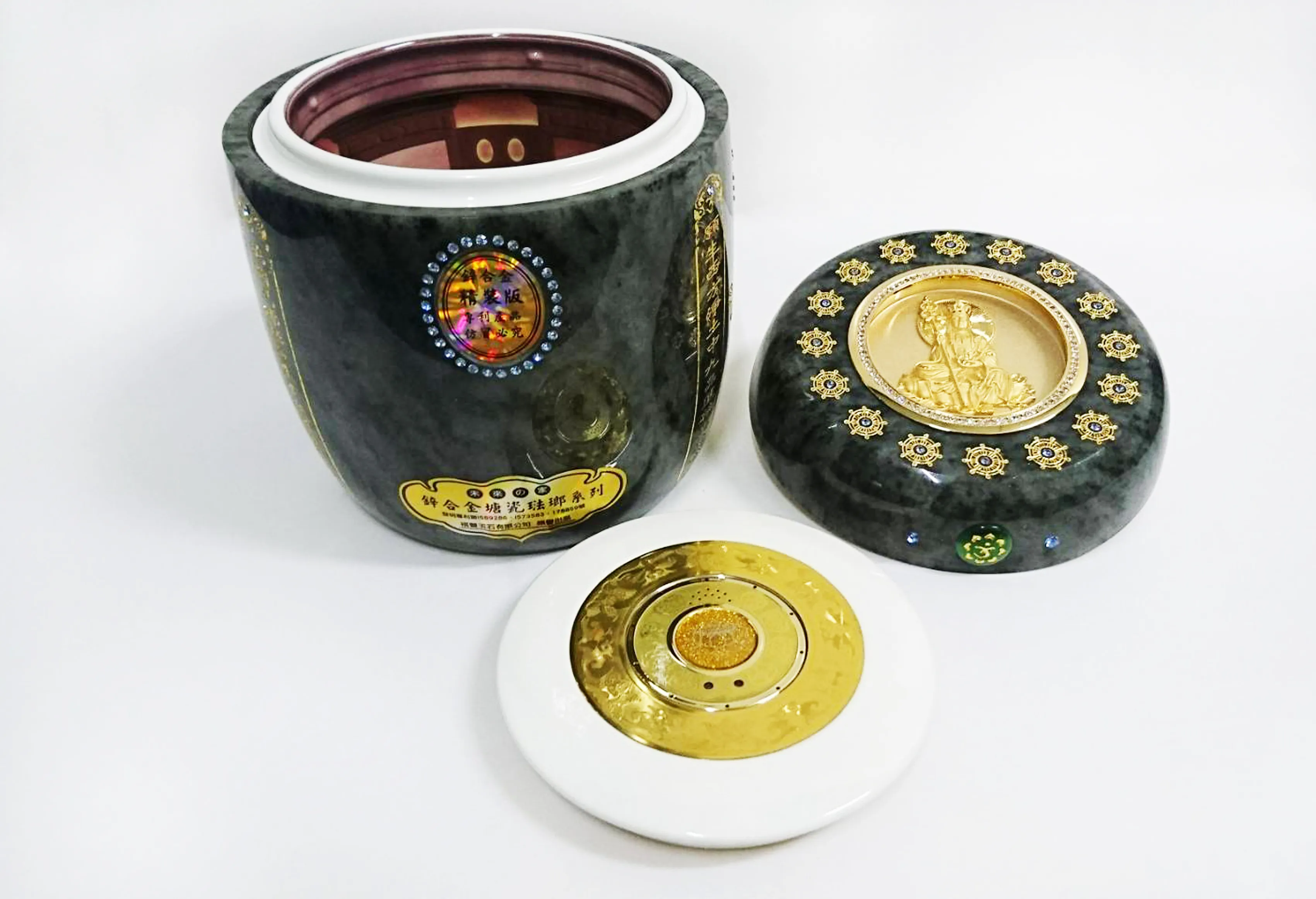 漢玉鋅合金-骨灰罈 (骨灰罐)