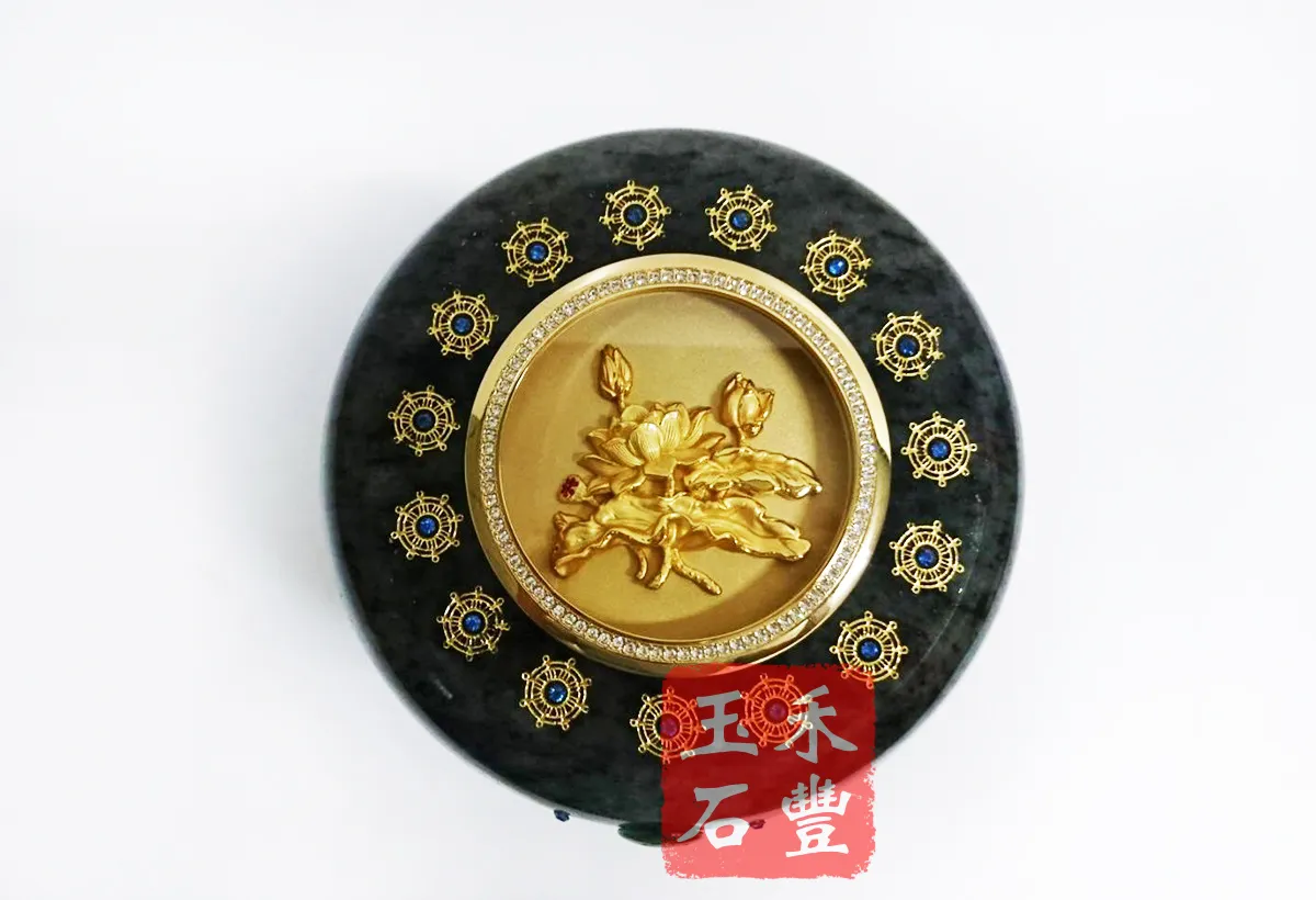 漢玉(冬)鋅合金-蓮花