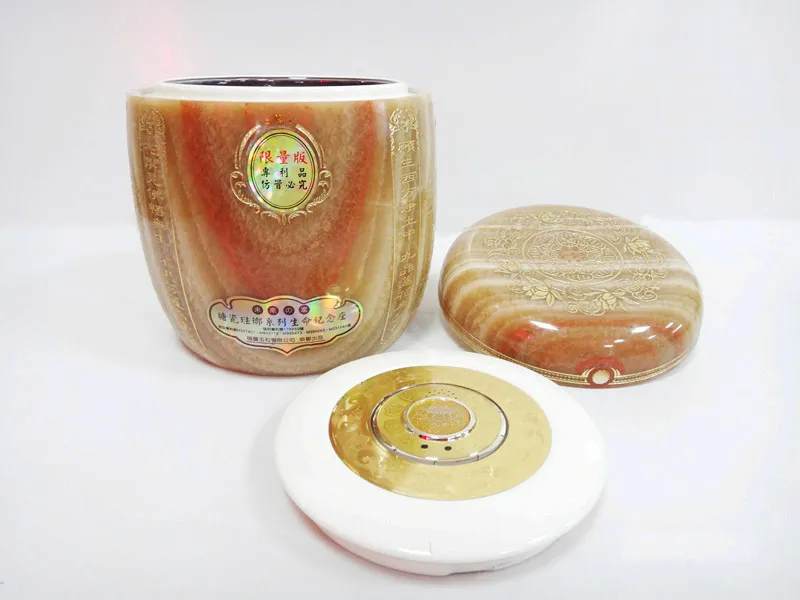 黃晶瑪瑙瑭瓷琺瑯(專利)骨灰罈