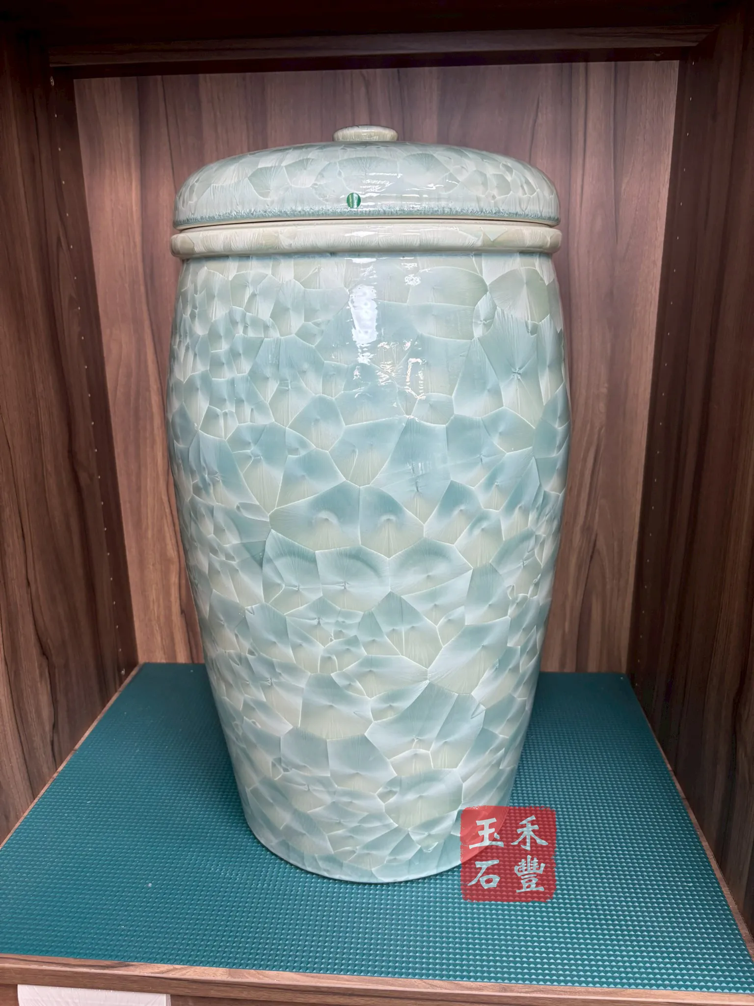 藍結晶-手拉坏結晶釉-金斗甕