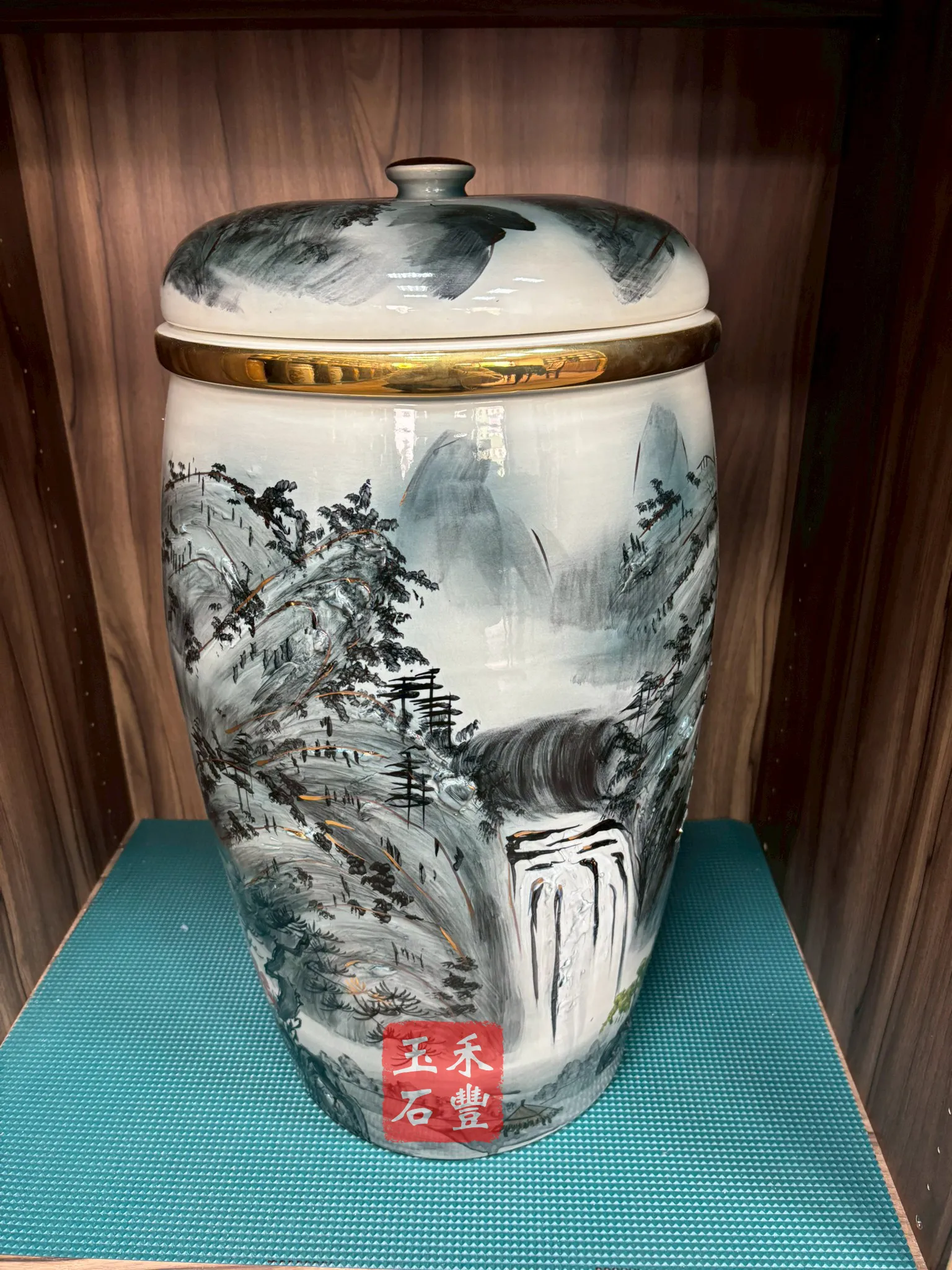 手拉坏山水-金斗甕