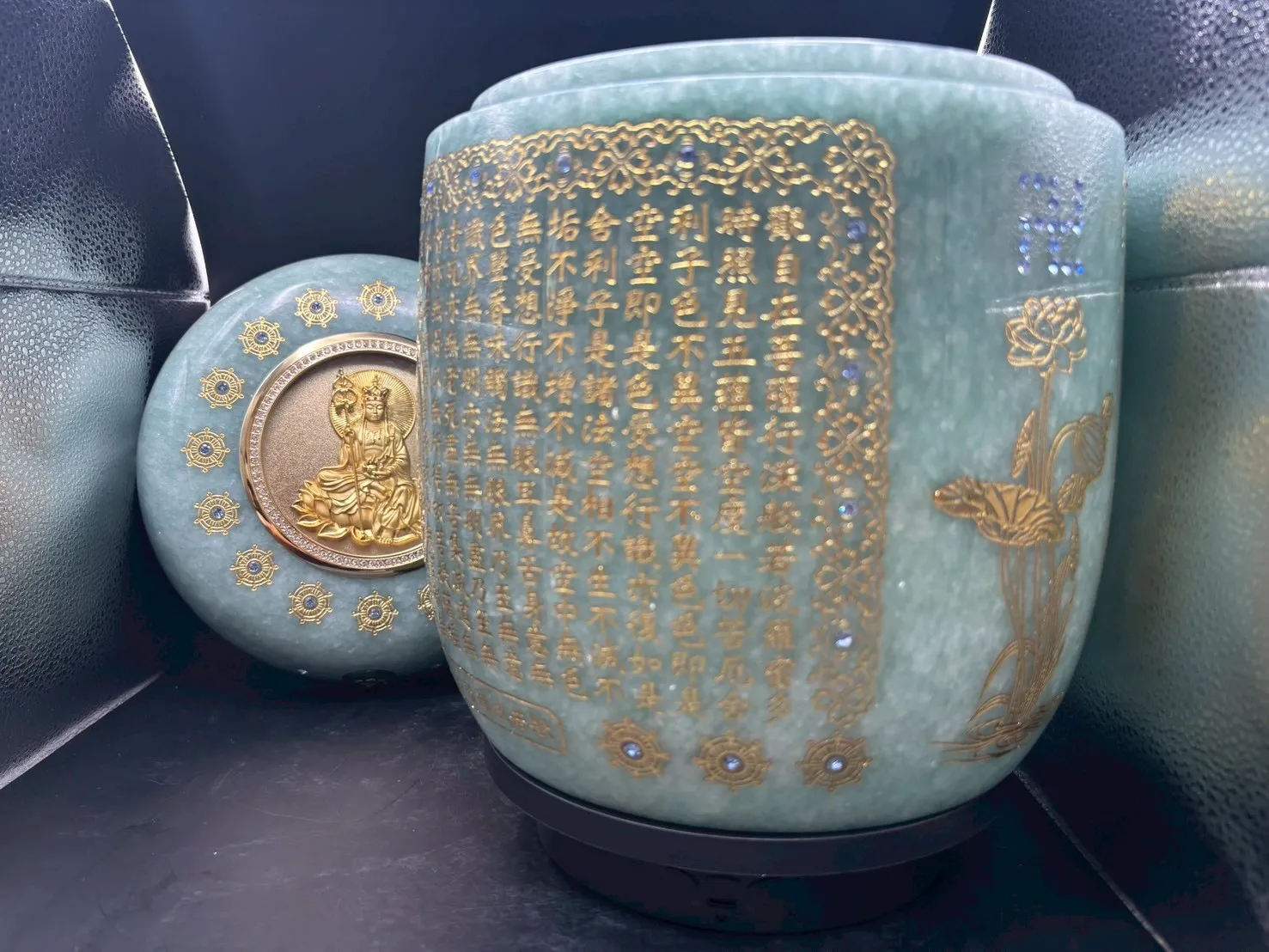 海藍寶骨灰罈 (骨灰罐)