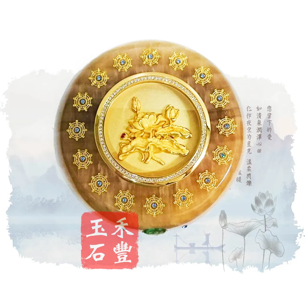 紅玉(冬)鋅合金-蓮花