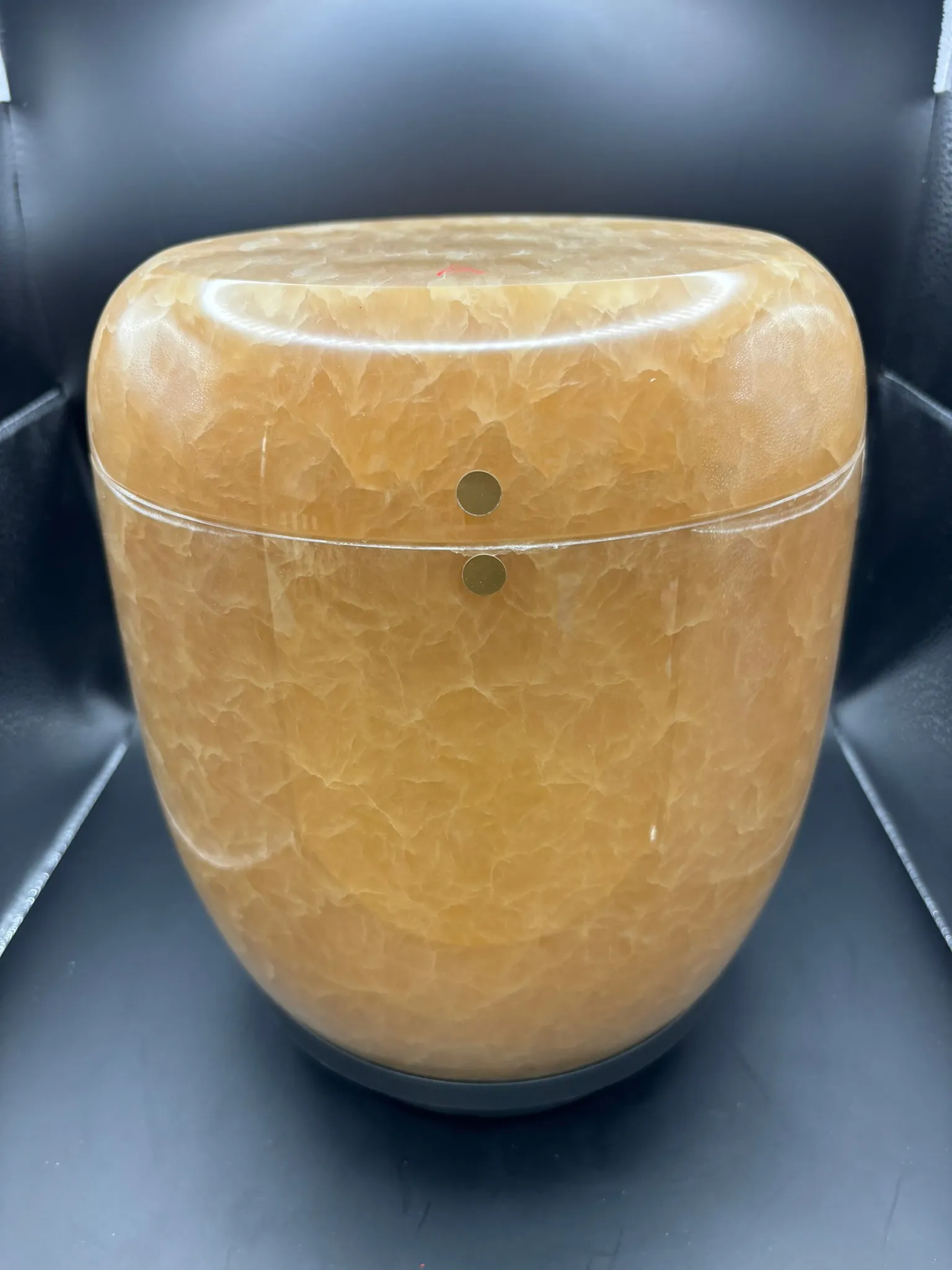 米黃玉心經三合一(專利)骨灰罈