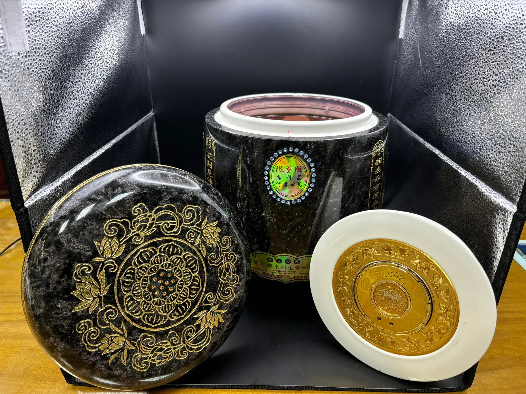 閃玉心經三合一(專利)骨灰罈