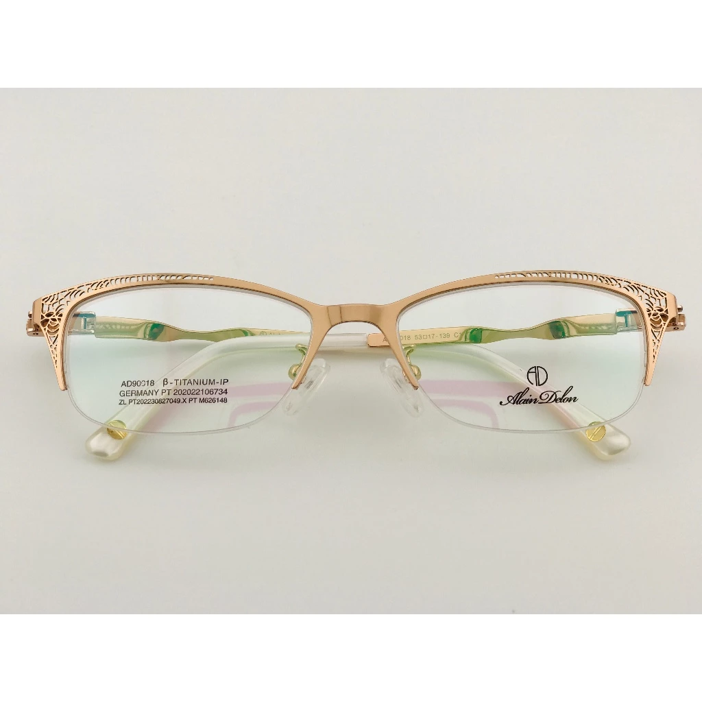 全新法國品牌 ALAIN DELON 亞蘭德倫 AD90018-C1 鏡框 眼鏡 鈦合金 輕量眼鏡