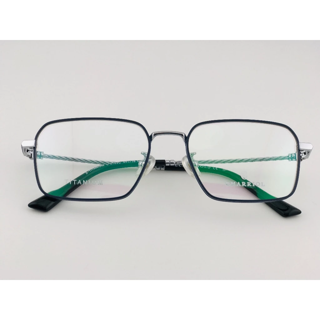 全新 瑞士精品品牌【CHARRIOL 夏利豪】L-6103C 光學眼鏡 鏡框 鈦金屬 鋼索設計 純鈦/β鈦材質