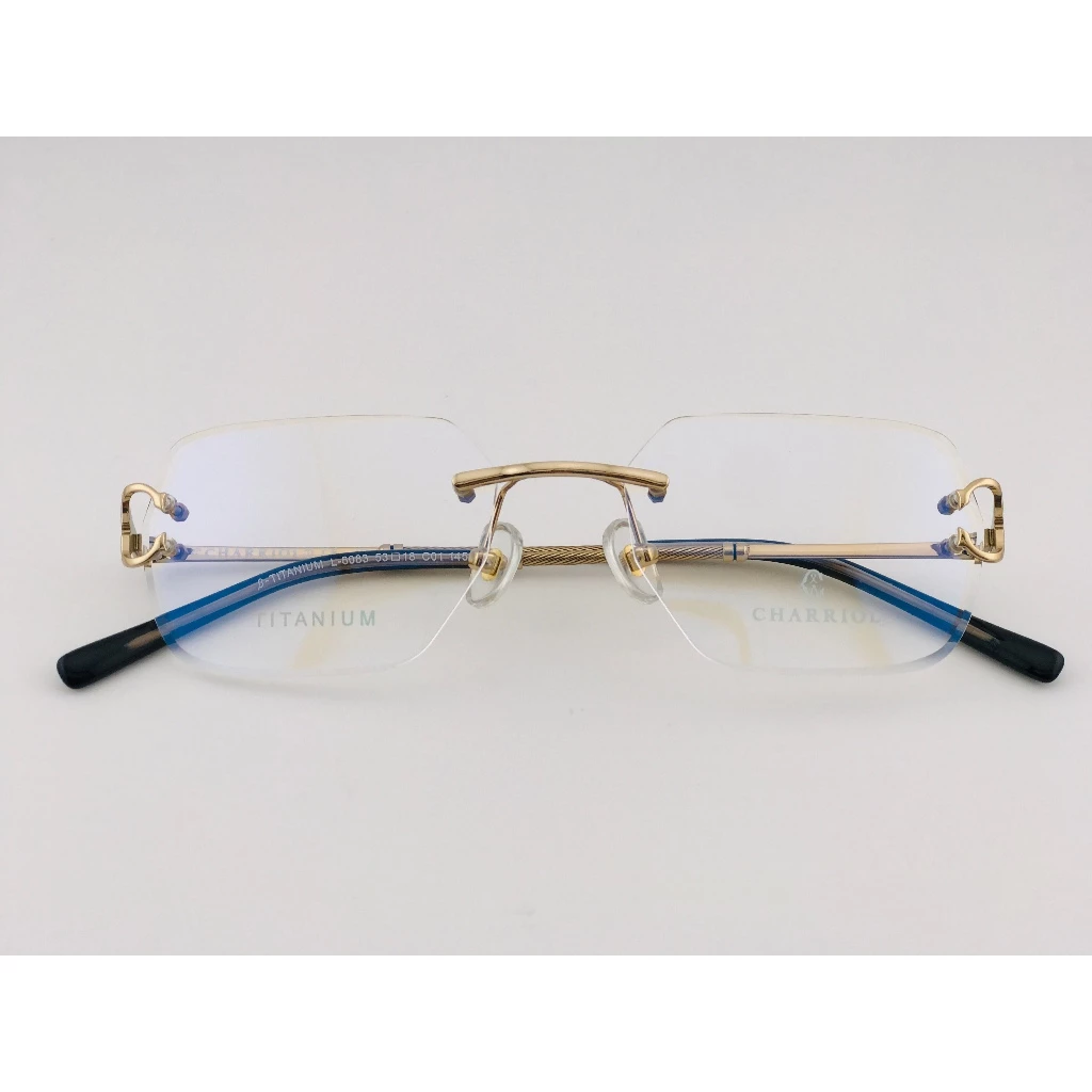 全新 瑞士精品品牌【CHARRIOL 夏利豪】L-6083-C01 光學眼鏡 鏡框 鈦金屬 鋼索設計 純鈦/β鈦材質