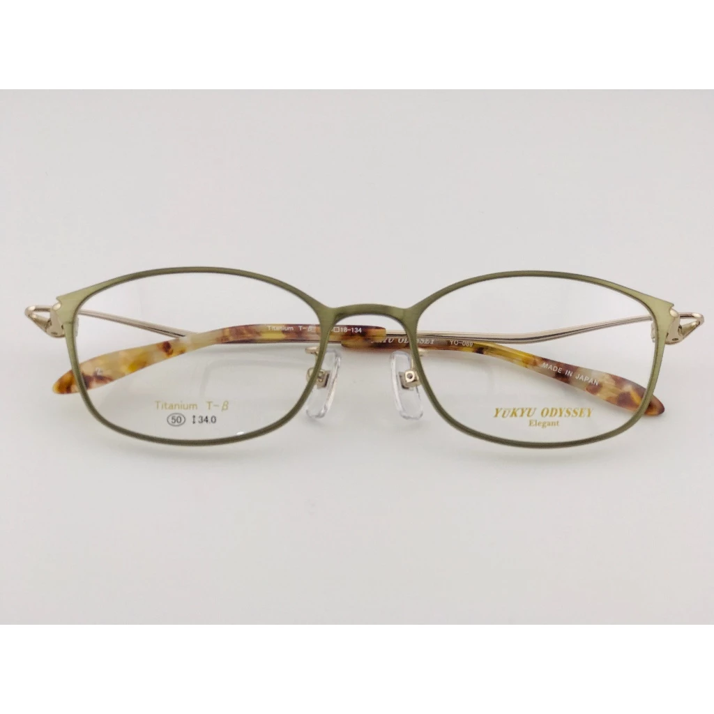 全新 日系品牌 日本製造【悠久YUKYU ODYSSEY】YO-069-2 光學眼鏡 鏡框 鈦金屬 眼鏡 純鈦/β鈦材質