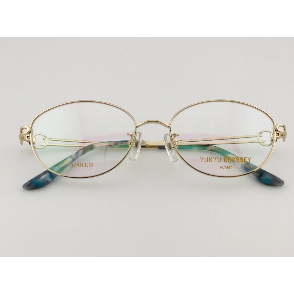 全新 日系品牌 日本製造【悠久YUKYU ODYSSEY】YO-909-GP光學眼鏡 鏡框 鈦金屬 眼鏡 純鈦/β鈦材質