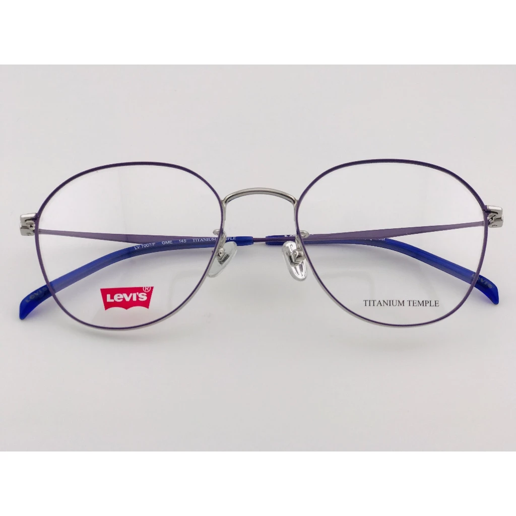 『合美眼鏡』【LEVI'S】LV7007-GME 美國牛仔褲品牌 光學眼鏡 鏡框 純鈦金屬 眼鏡