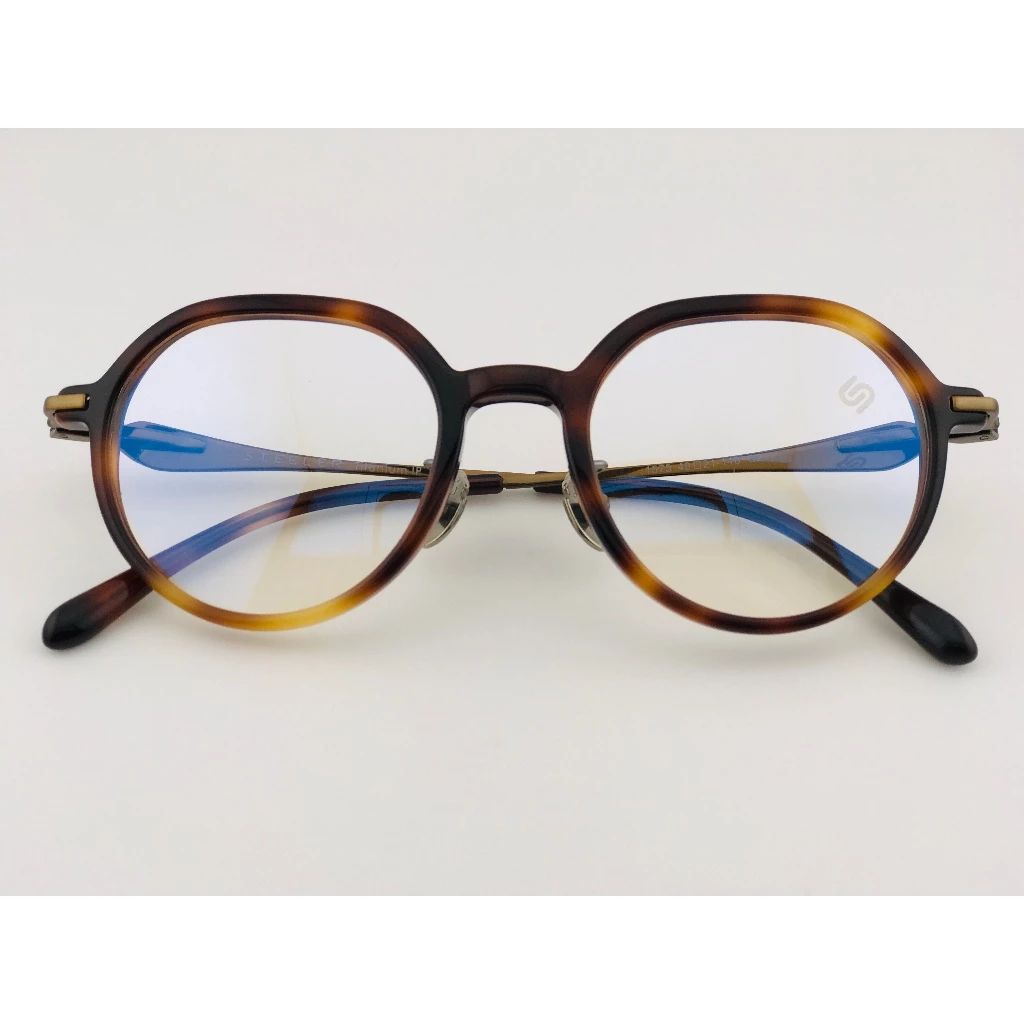 『合美眼鏡』【STEELER】1575-C2台灣原創設計 眼鏡 光學眼鏡 鏡框 鈦金屬 眼鏡 醋酸纖維