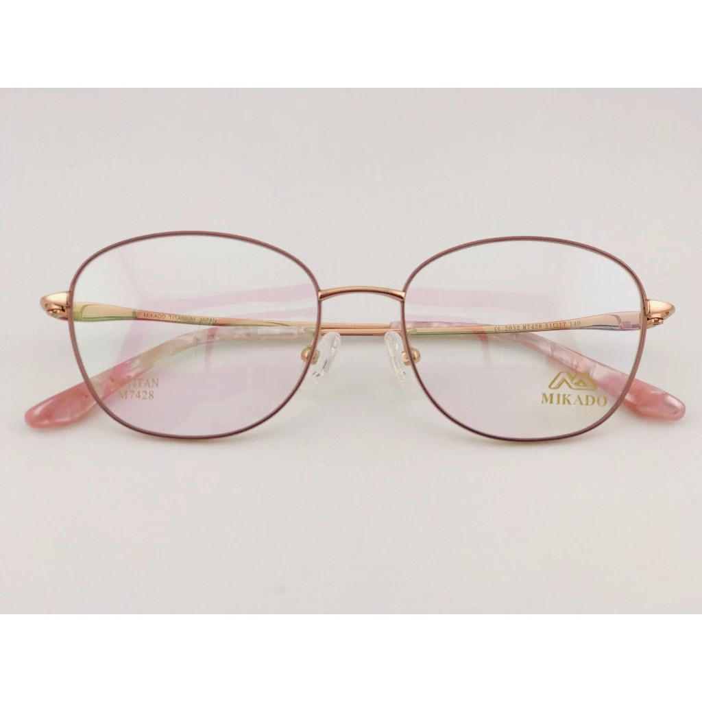 全新 【日本MIKADO鏡框】 M7428-2032 鏡框 眼鏡 光學眼鏡 鈦眼鏡 鈦金屬眼鏡 輕量眼鏡