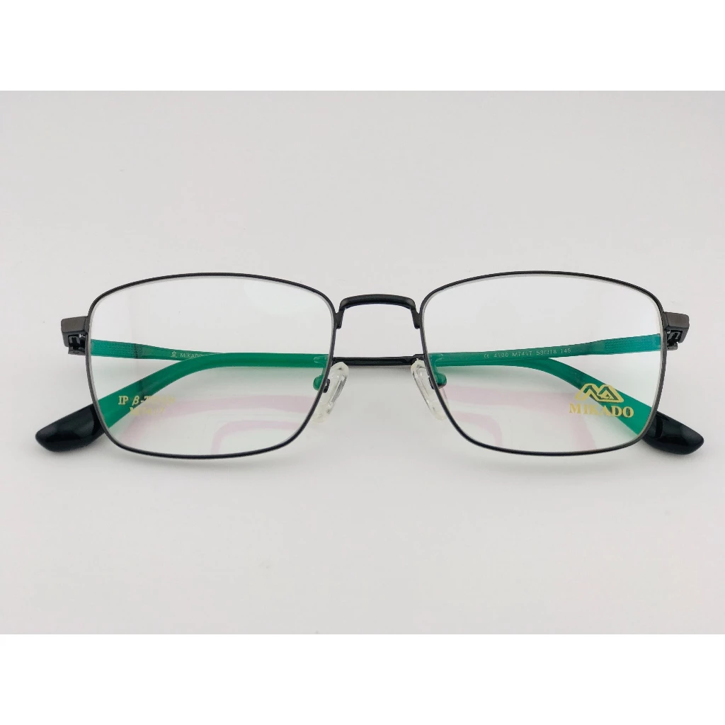 全新 【日本MIKADO鏡框】 M7417-4100 鏡框 眼鏡 光學眼鏡 鈦眼鏡 鈦金屬眼鏡 輕量眼鏡