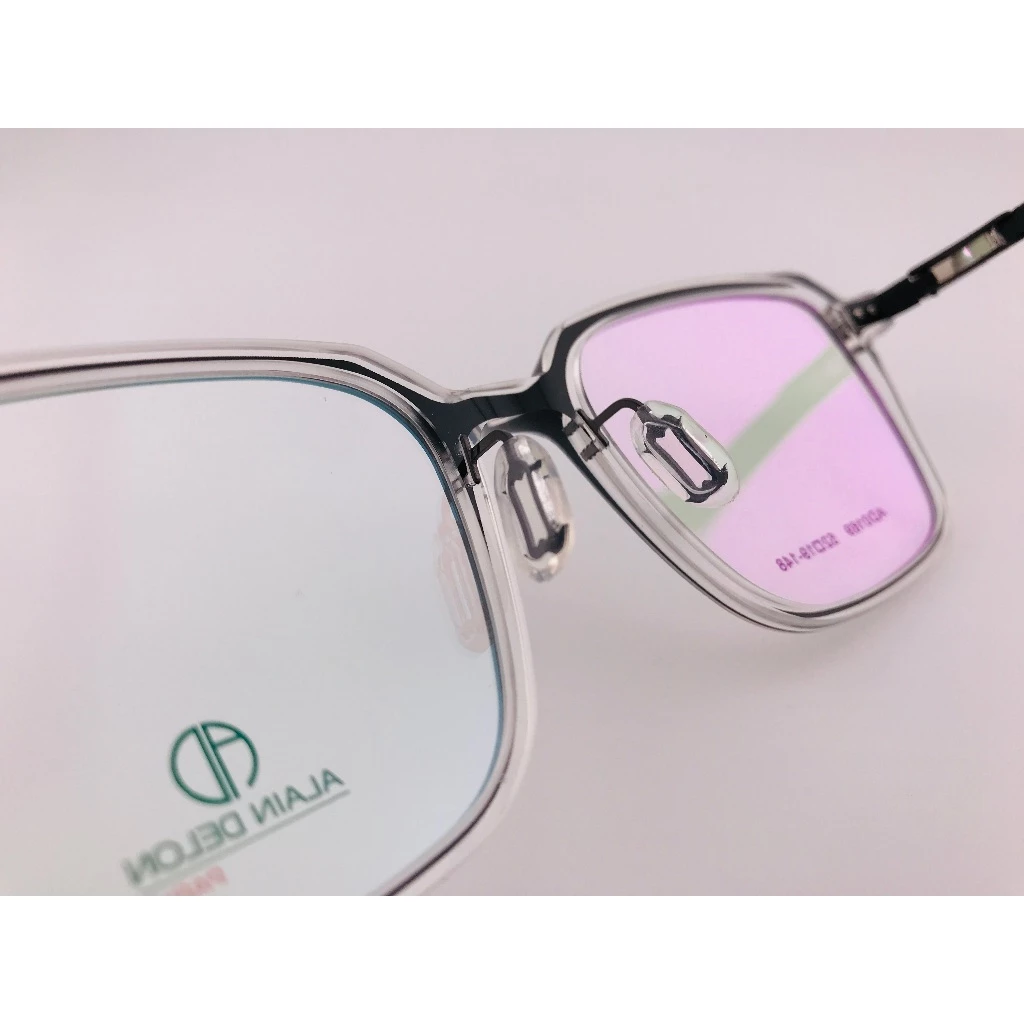 全新法國品牌 ALAIN DELON 亞蘭德倫 AD0169-C5 鏡框 眼鏡 不鏽鋼 醋酸纖維(板料) 輕量眼鏡