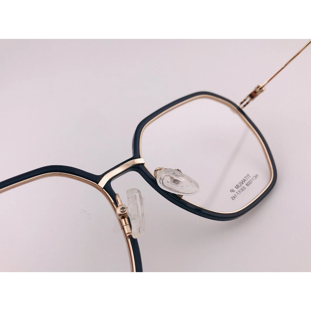 HACHILL 香港潮牌眼鏡 HC11008-C3 黑色眼鏡 鏡框 眼鏡 鈦金屬 TR流行眼鏡