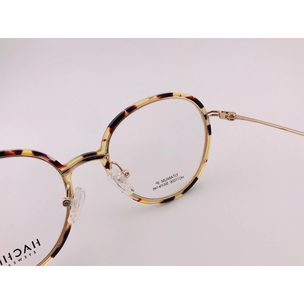 HACHILL 香港潮牌眼鏡 HC11006-C2 琥珀色眼鏡 鏡框 眼鏡 鈦金屬 TR流行眼鏡
