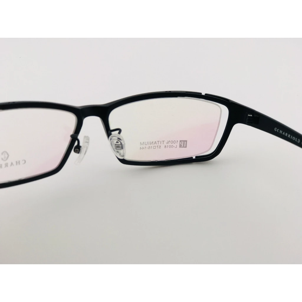 全新 瑞士精品品牌【CHARRIOL 夏利豪】L-0018-C3A 光學眼鏡 鏡框 鈦金屬 鋼索設計 純鈦/β鈦材質