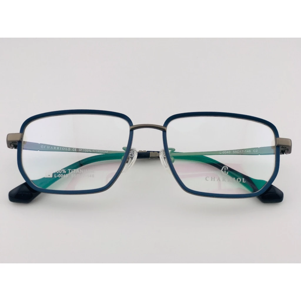 全新 瑞士精品品牌【CHARRIOL 夏利豪】L-0040 光學眼鏡 鏡框 鈦金屬 鋼索設計 純鈦/β鈦材質