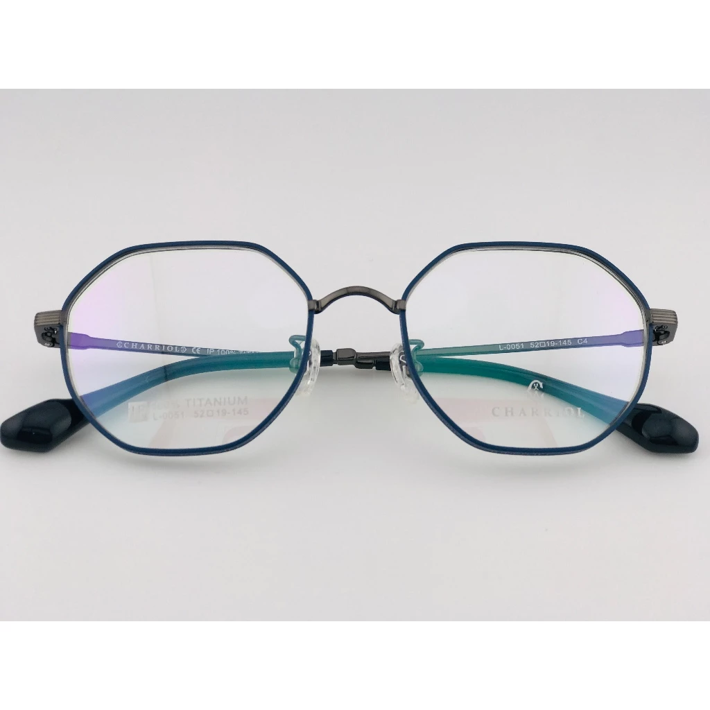 全新 瑞士精品品牌【CHARRIOL 夏利豪】L-0051 光學眼鏡 鏡框 鈦金屬 鋼索設計 純鈦/β鈦材質