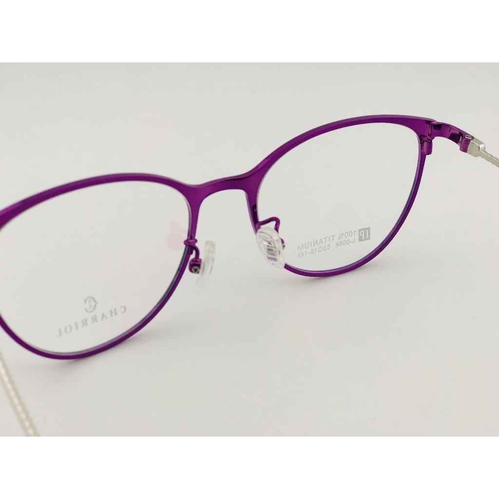 全新 瑞士精品品牌【CHARRIOL 夏利豪】L-0056-C4 光學眼鏡 鏡框 鈦金屬 鋼索設計 純鈦/β鈦材質