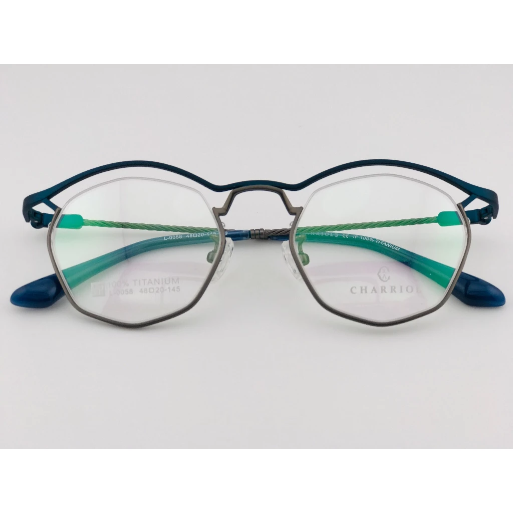 全新 瑞士精品品牌【CHARRIOL 夏利豪】L-0058-C3 光學眼鏡 鏡框 鈦金屬 鋼索設計 純鈦/β鈦材質