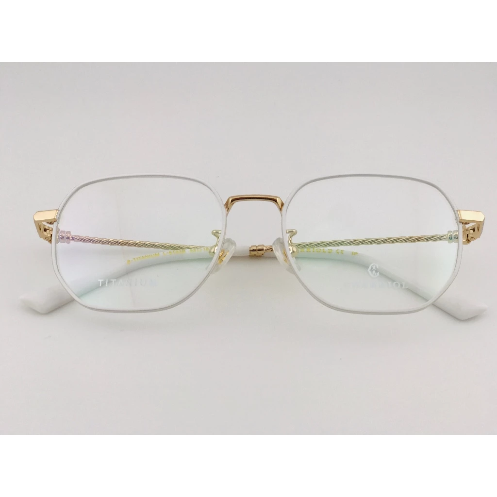 全新 瑞士精品品牌【CHARRIOL 夏利豪】L-6103B 光學眼鏡 鏡框 鈦金屬 鋼索設計 純鈦/β鈦材質