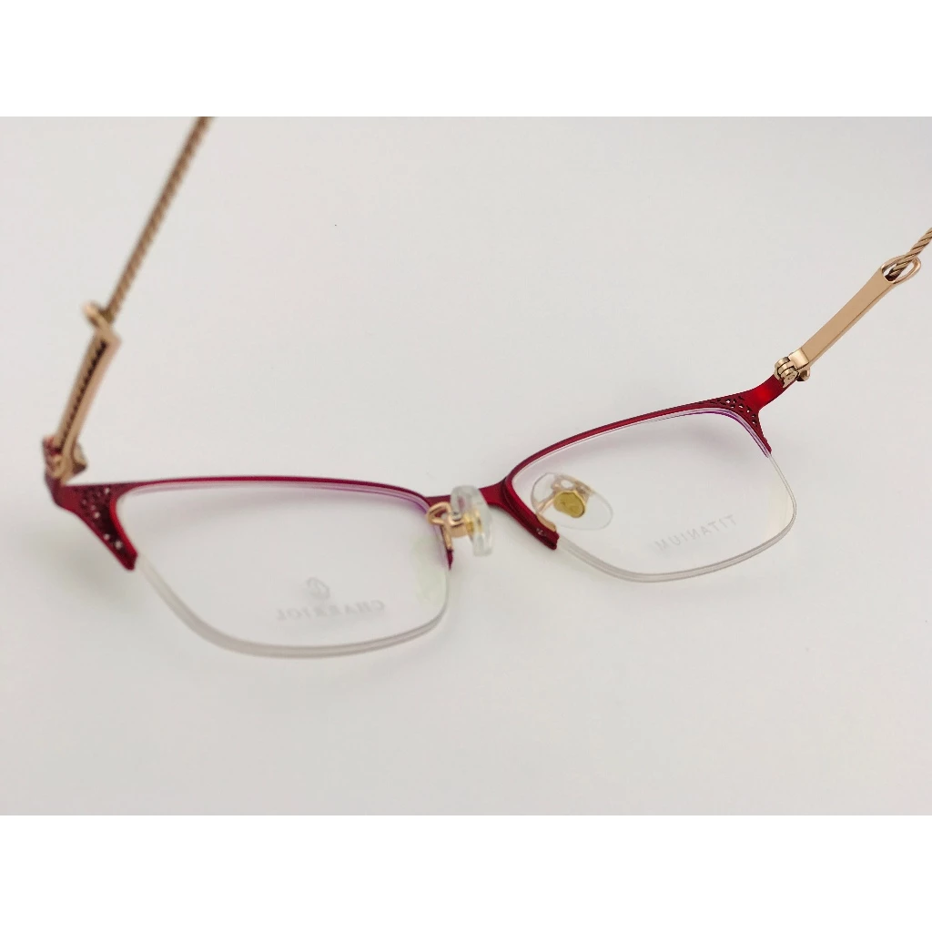 全新 瑞士精品品牌【CHARRIOL 夏利豪】L-6105A-C01 光學眼鏡 鏡框 鈦金屬 鋼索設計 純鈦/β鈦材質