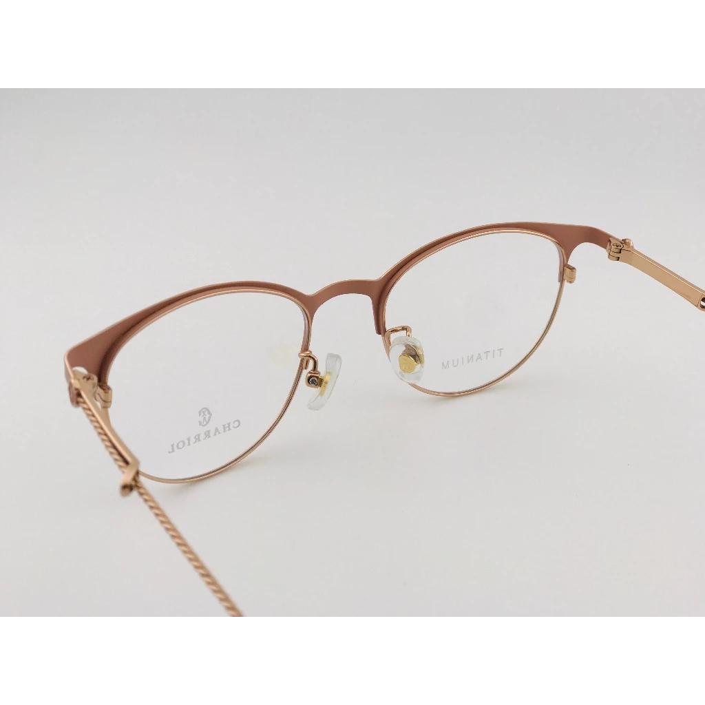 全新 瑞士精品品牌【CHARRIOL 夏利豪】L-6105C-C02 光學眼鏡 鏡框 鈦金屬 鋼索設計 純鈦/β鈦材質