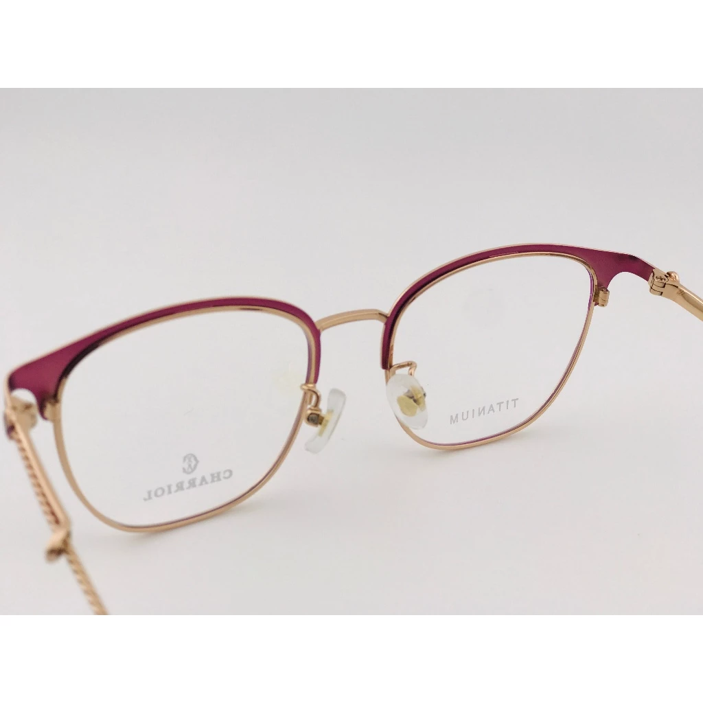 全新 瑞士精品品牌【CHARRIOL 夏利豪】L6105B-C01 光學眼鏡 鏡框 鈦金屬 鋼索設計 純鈦/β鈦材質