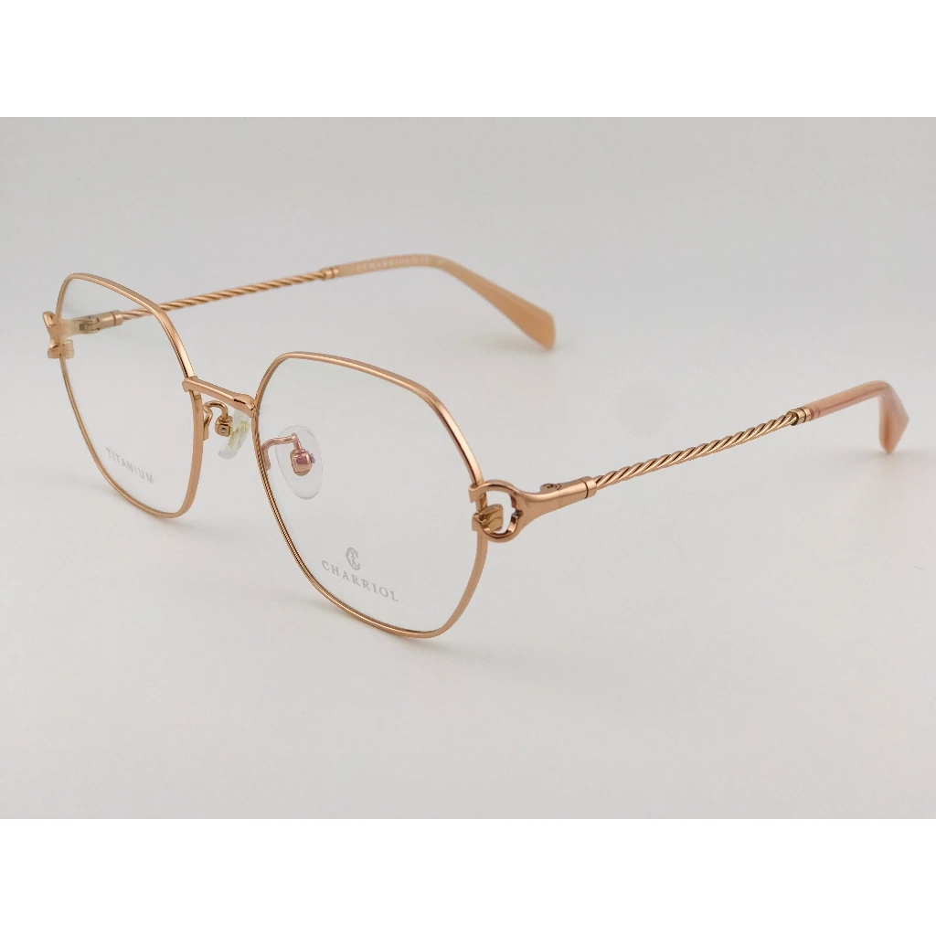 全新 瑞士精品品牌【CHARRIOL 夏利豪】L-6113C 光學眼鏡 鏡框 鈦金屬 鋼索設計 純鈦/β鈦材質