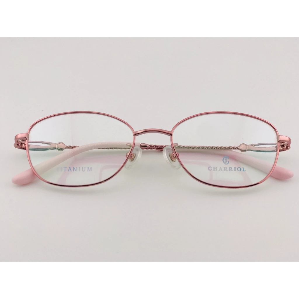 全新 瑞士精品品牌【CHARRIOL 夏利豪】L-6117A-C04 光學眼鏡 鏡框 鈦金屬 鋼索設計 純鈦/β鈦材質