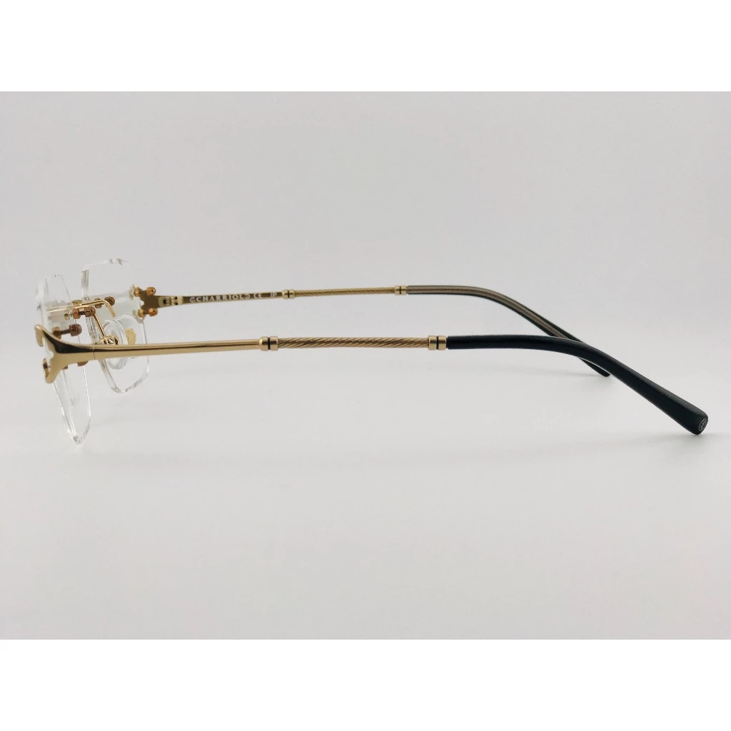 全新 瑞士精品品牌【CHARRIOL 夏利豪】L-6083-C01 光學眼鏡 鏡框 鈦金屬 鋼索設計 純鈦/β鈦材質
