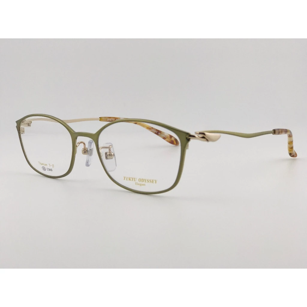 全新 日系品牌 日本製造【悠久YUKYU ODYSSEY】YO-069-2 光學眼鏡 鏡框 鈦金屬 眼鏡 純鈦/β鈦材質