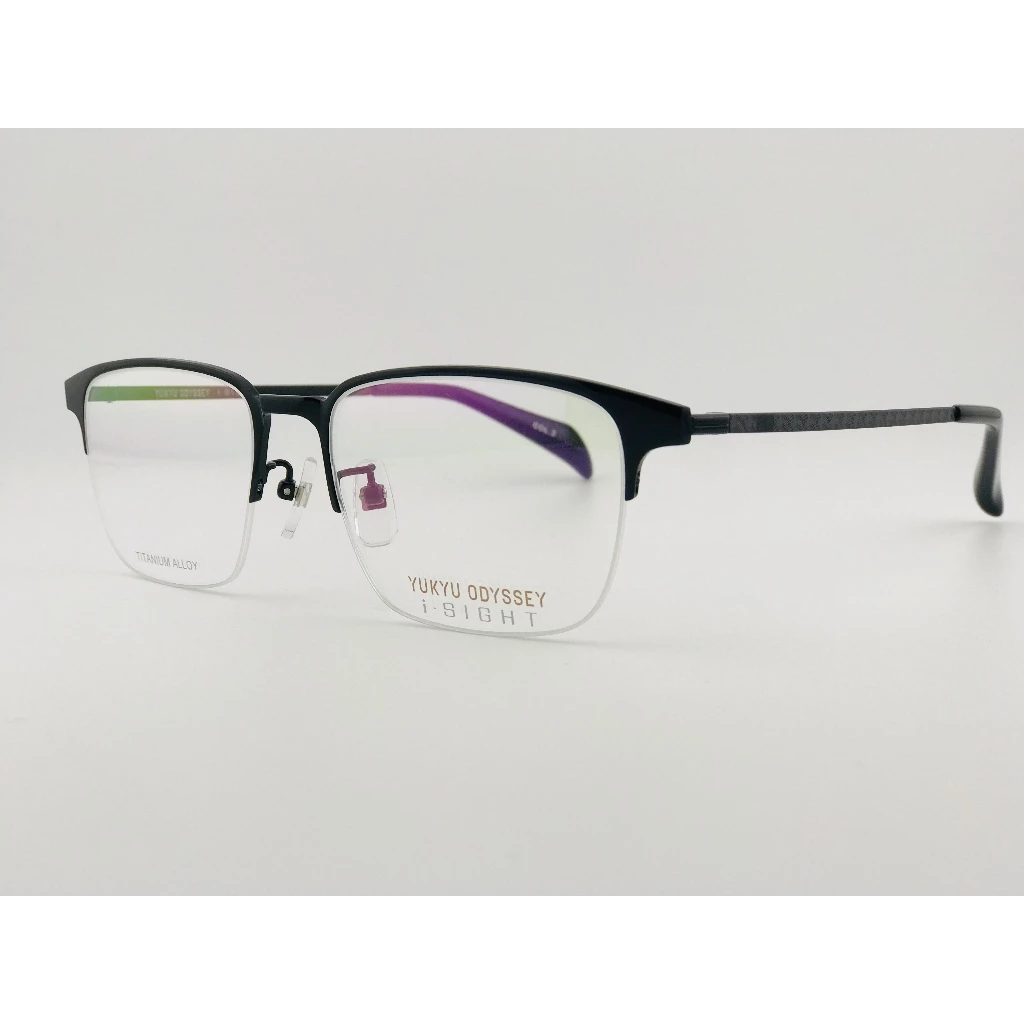 全新 日系品牌 日本製造【悠久YUKYU ODYSSEY】YO-1026-3光學眼鏡 鏡框 鈦金屬 眼鏡 純鈦/β鈦材質