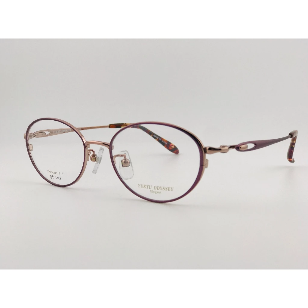 全新 日系品牌 日本製造【悠久YUKYU ODYSSEY】YO-032-1 光學眼鏡 鏡框 鈦金屬 眼鏡 純鈦/β鈦材質