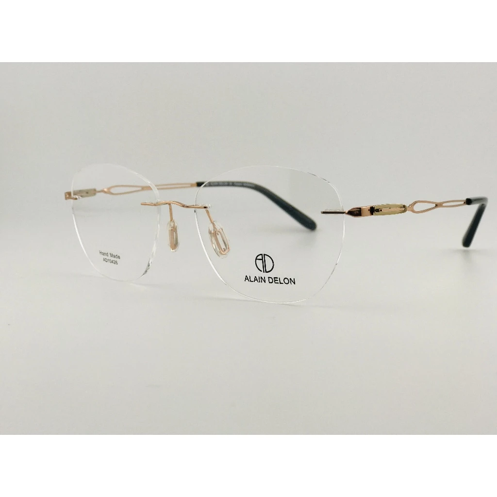 『合美眼鏡』全新法國品牌 ALAIN DELON 亞蘭德倫 AD10426 鏡框 眼鏡 鈦合金輕量眼鏡 無邊框 無邊眼鏡