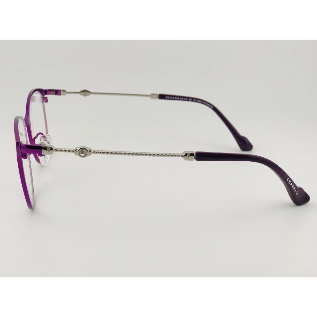 全新 瑞士精品品牌【CHARRIOL 夏利豪】L-0056-C4 光學眼鏡 鏡框 鈦金屬 鋼索設計 純鈦/β鈦材質