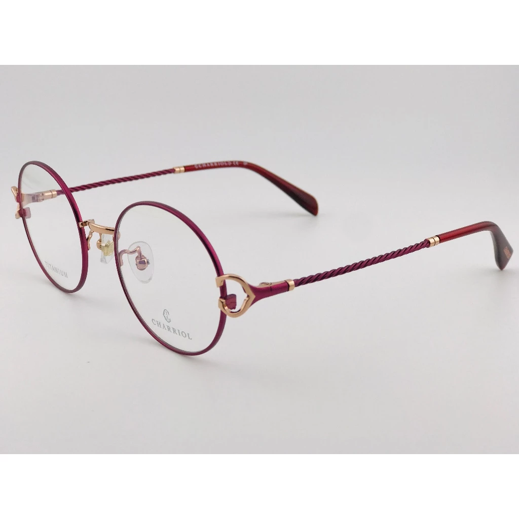 全新 瑞士精品品牌【CHARRIOL 夏利豪】L6092 光學眼鏡 鏡框 鈦金屬 鋼索設計 純鈦/β鈦材質
