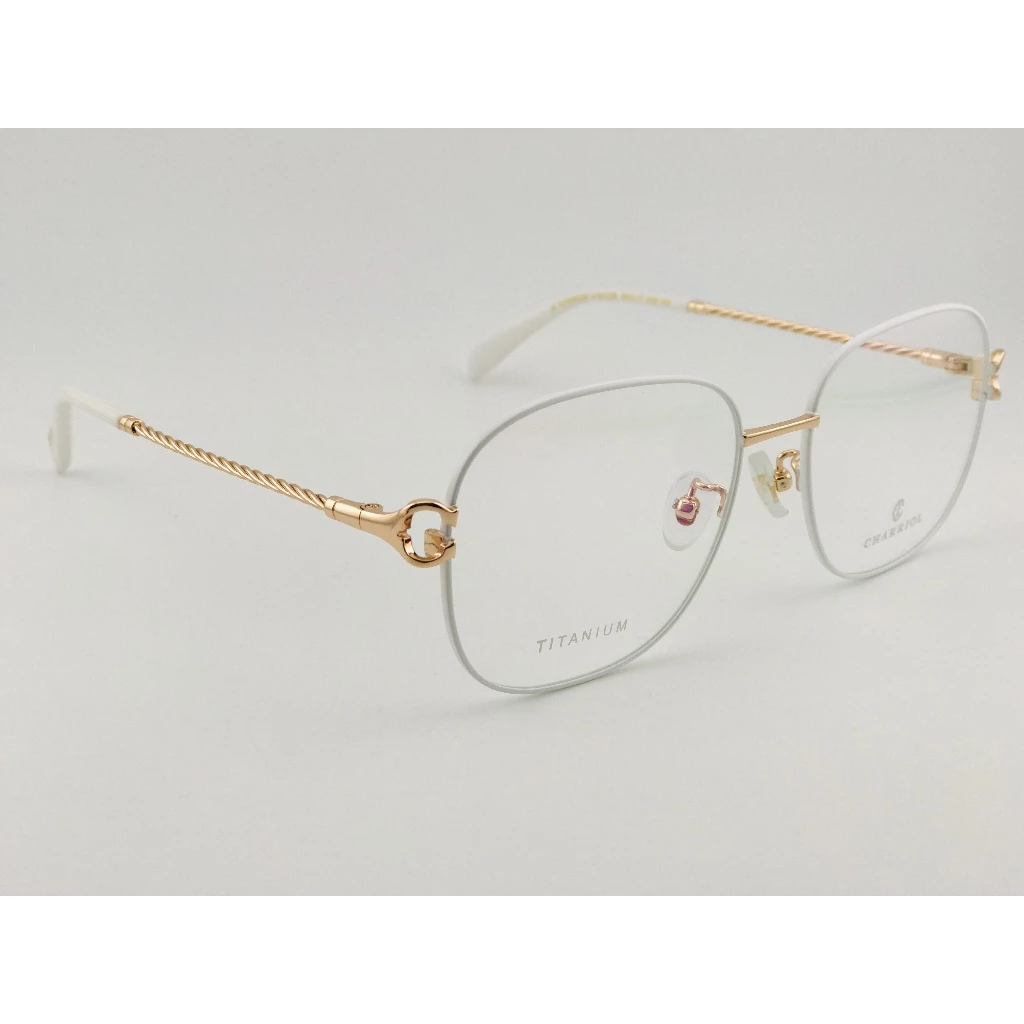 全新 瑞士精品品牌【CHARRIOL 夏利豪】L-6113B 光學眼鏡 鏡框 鈦金屬 鋼索設計 純鈦/β鈦材質