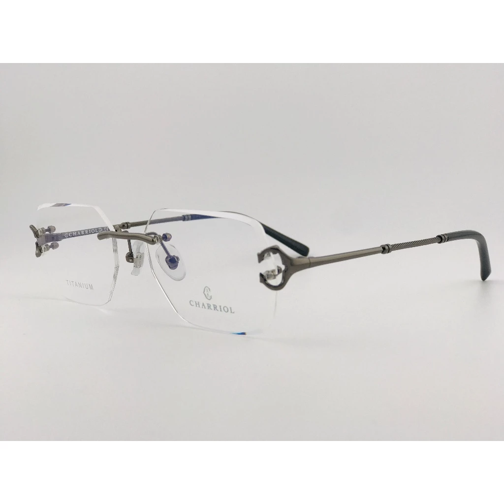 全新 瑞士精品品牌【CHARRIOL 夏利豪】L-6083-C03 光學眼鏡 鏡框 鈦金屬 鋼索設計 純鈦/β鈦材質