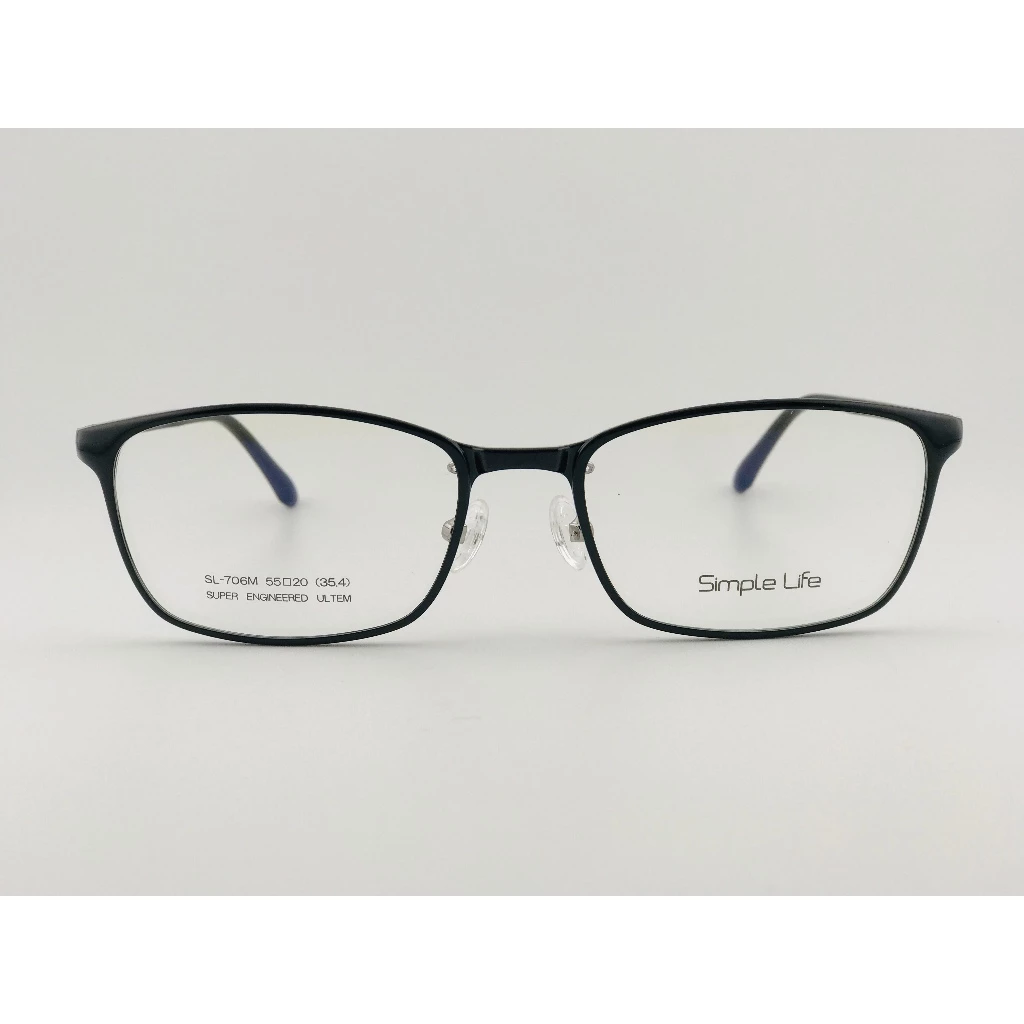全新 韓國品牌【Simple Life】LS-706M-1 光學眼鏡 鏡框塑鋼 輕量 超輕 眼鏡