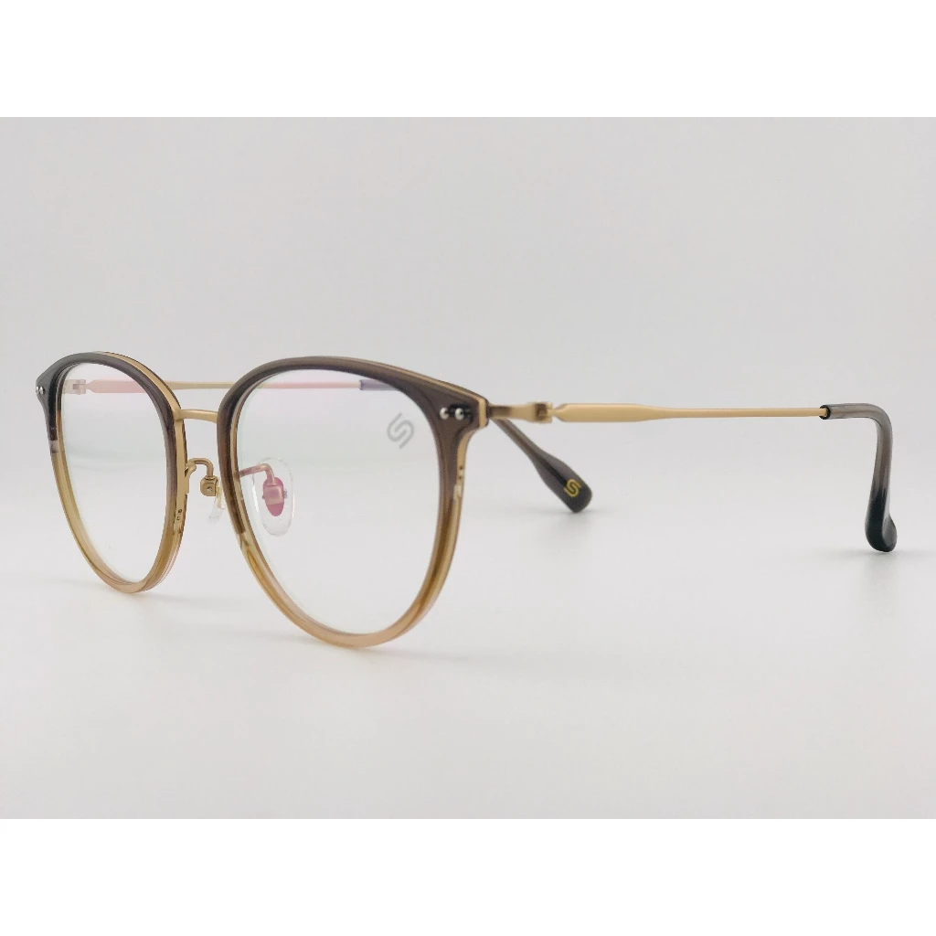 『合美眼鏡』【STEELER】1712-C9台灣原創設計 眼鏡 光學眼鏡 鏡框 鈦金屬 眼鏡 醋酸纖維