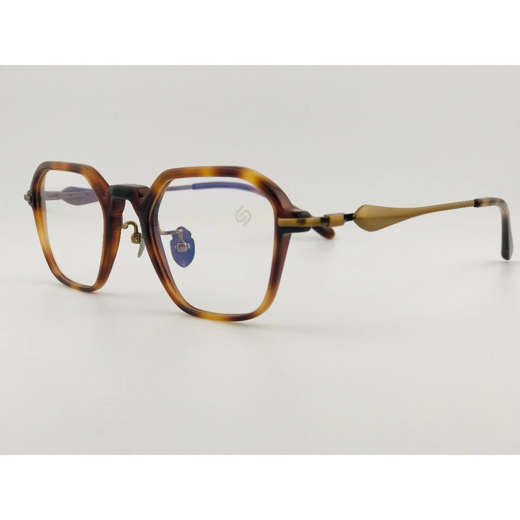 『合美眼鏡』【STEELER】1574-C2台灣原創設計 眼鏡 光學眼鏡 鏡框 鈦金屬 眼鏡 醋酸纖維