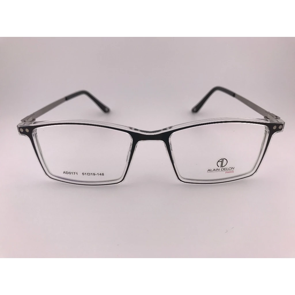 全新法國品牌 ALAIN DELON 亞蘭德倫 AD0171-C2 鏡框 眼鏡 不鏽鋼 醋酸纖維(板料) 輕量眼鏡
