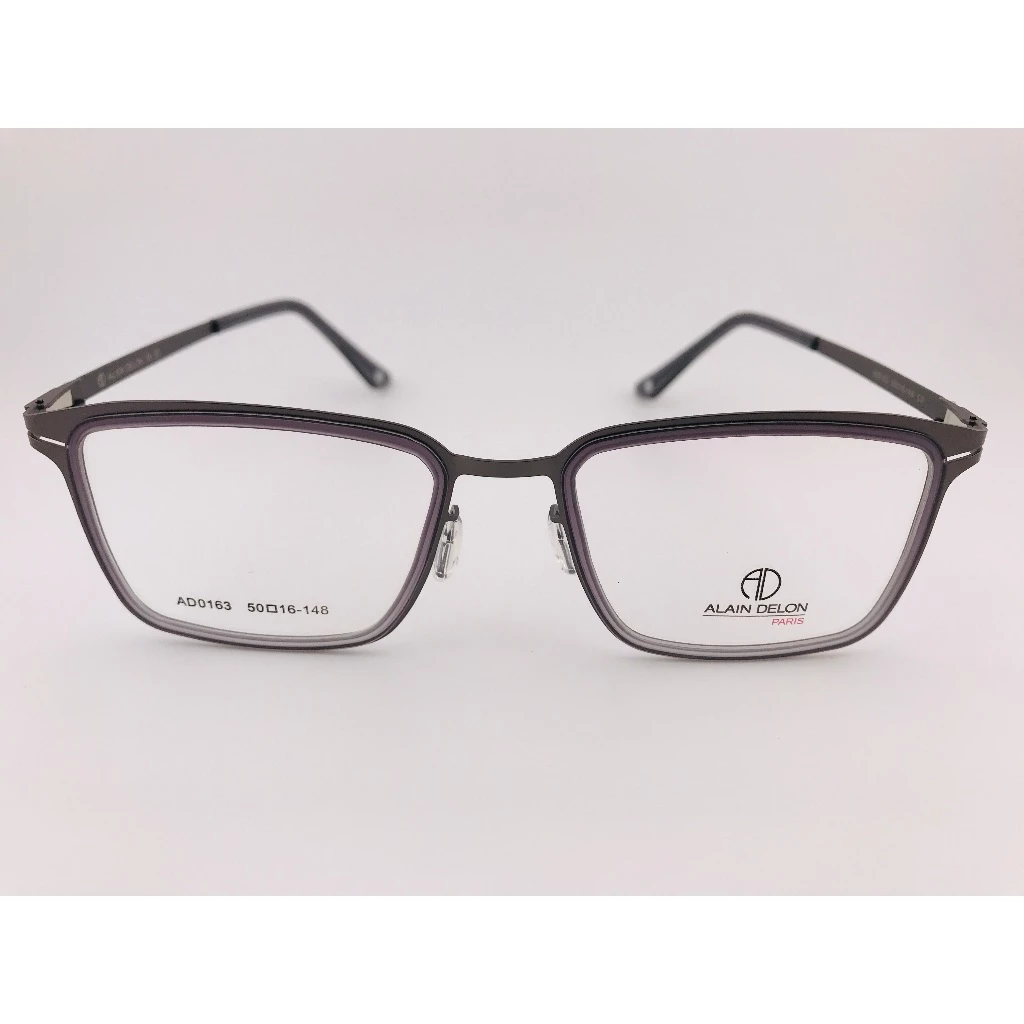 全新法國品牌 ALAIN DELON 亞蘭德倫 AD163-C2 鏡框 眼鏡 不鏽鋼 板料 輕量眼鏡