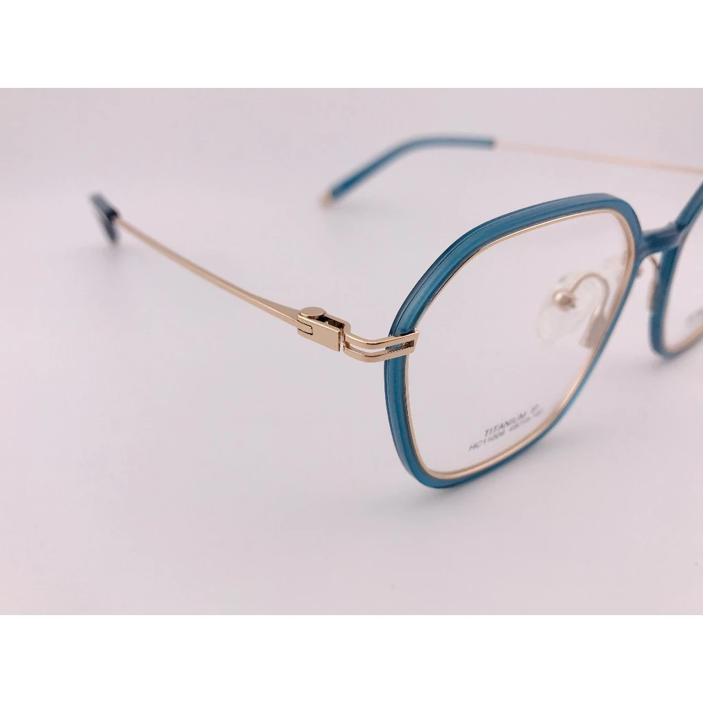 HACHILL 香港潮牌眼鏡 HC11009-C1 透明藍眼鏡 鏡框 眼鏡 鈦金屬 TR流行眼鏡