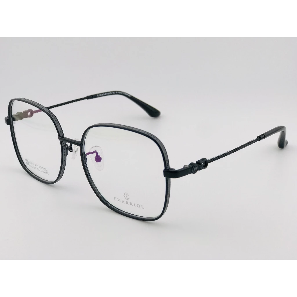 全新 瑞士精品品牌【CHARRIOL 夏利豪】L-0032 光學眼鏡 鏡框 鈦金屬 鋼索設計 純鈦/β鈦材質