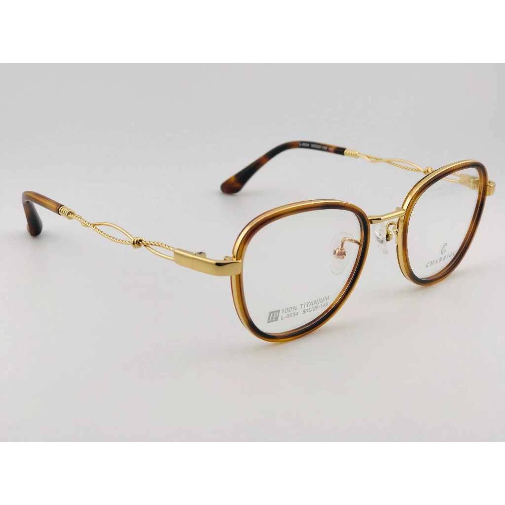 全新 瑞士精品品牌【CHARRIOL 夏利豪】L-0034 光學眼鏡 鏡框 鈦金屬 鋼索設計 純鈦/β鈦材質