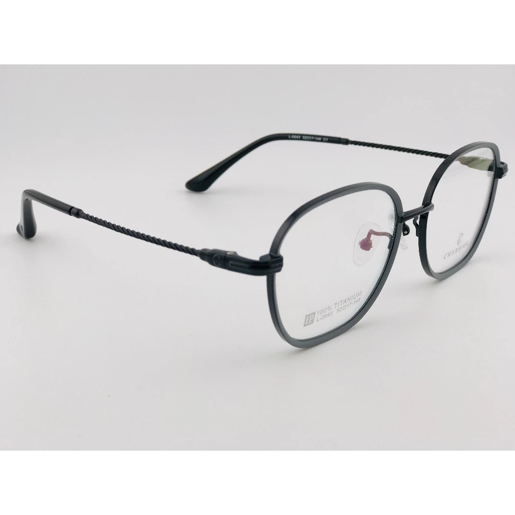 全新 瑞士精品品牌【CHARRIOL 夏利豪】L-0043 光學眼鏡 鏡框 鈦金屬 鋼索設計 純鈦/β鈦材質